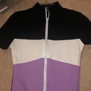 Casual Colorblock Jumpsuit